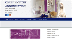 Desktop Screenshot of annunciation.cc